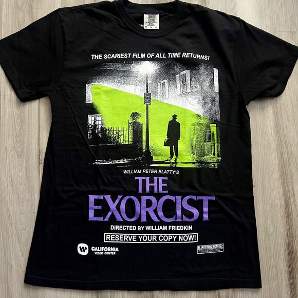 Rucking Fotten THE EXORCIST 20th Anniversary LMTD Print Men’s T-Shirt — Medium - Picture 1 of 10